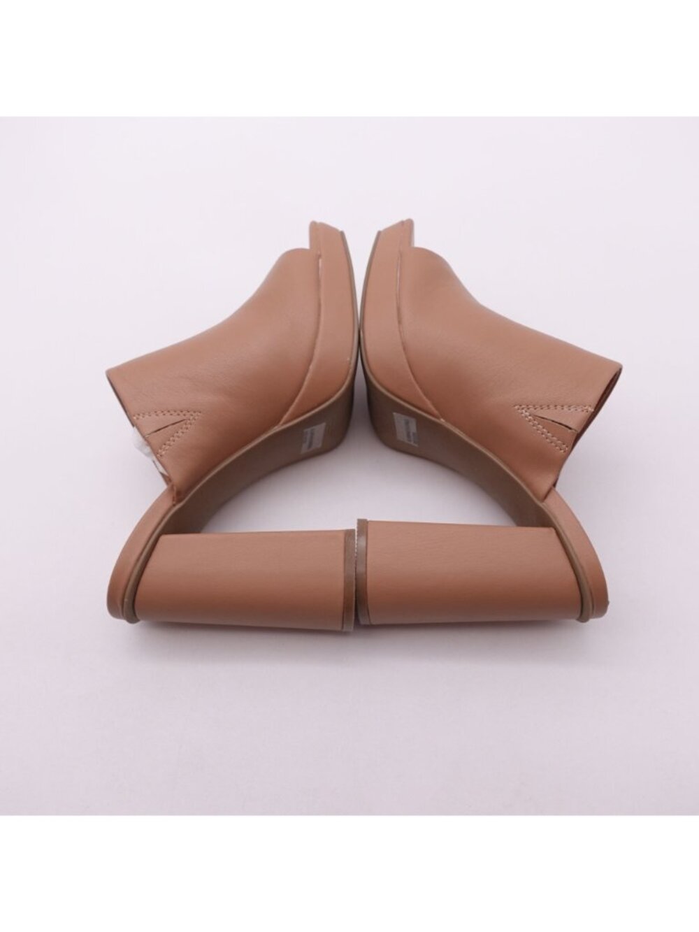 NWOB DV Dolce Vita Women's Perla Square-Toe Platform Sandals Brown Size 7 - Picture 5 of 9
